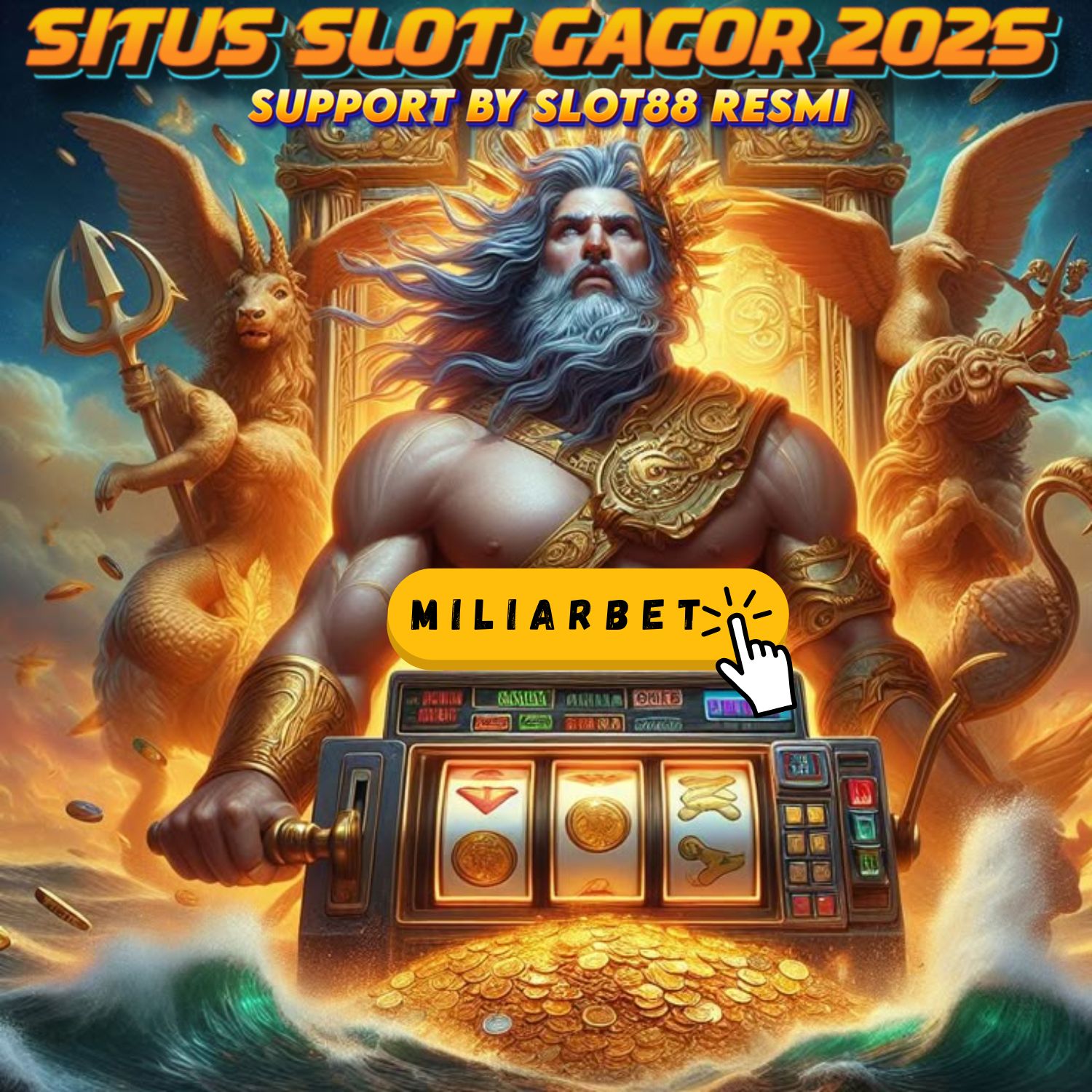 MILIARBET: Link Resmi Slot88 Situs Pusat Slot Gacor 2025 Terbaik Anti Boncos